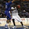 Myles Walker makes his move in the lane.