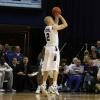 Lucas Eitel fires a three pointer.