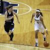 Natasha Zurek chases down a streaking Skylar Diggins.