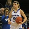 Natasha Zurek reacts to a foul being called on her Bulldog defender.
